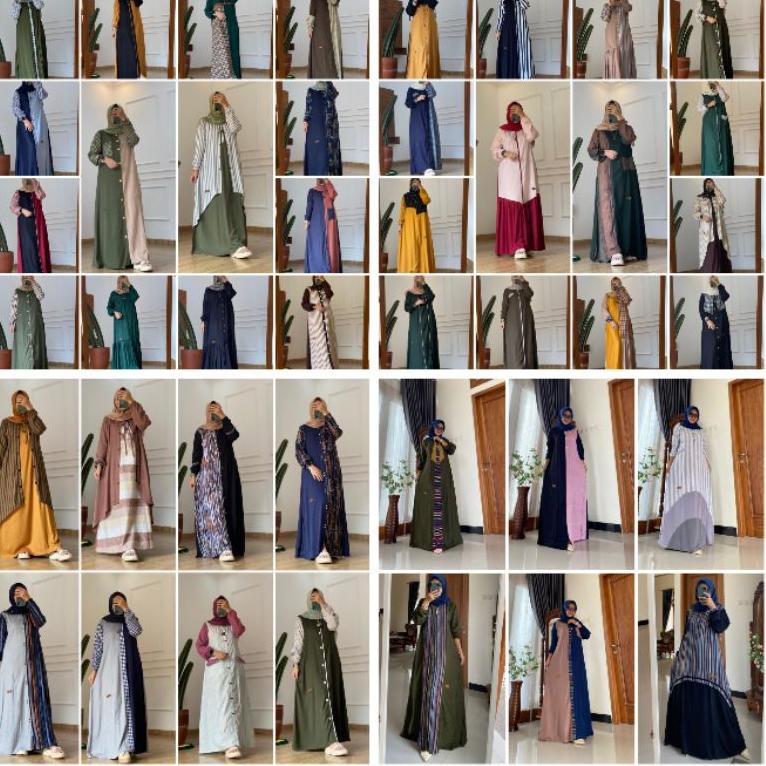 Gamis Nadheefa / dress Nadheefa / Nadheefa dress / Dress nadheefa / dress nadhefa / Gamis Saulin / Dress Saulin / Saulin Dress / Dress Anjani / Dress Zakiyah Kaftan / Fashion muslim ‣ NPL.26Au22ᴿ