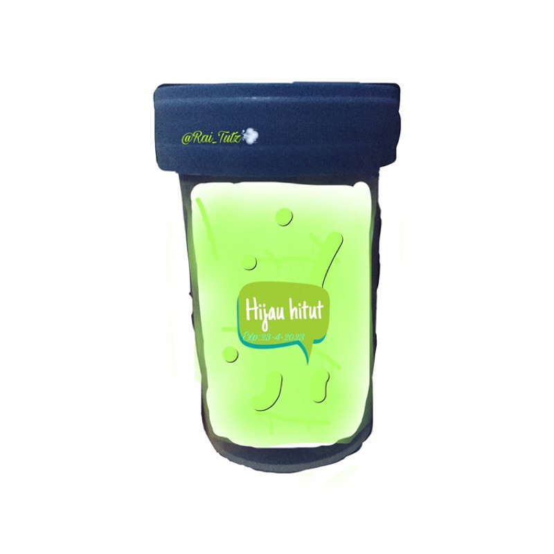 

minuman hitut baru berwarna