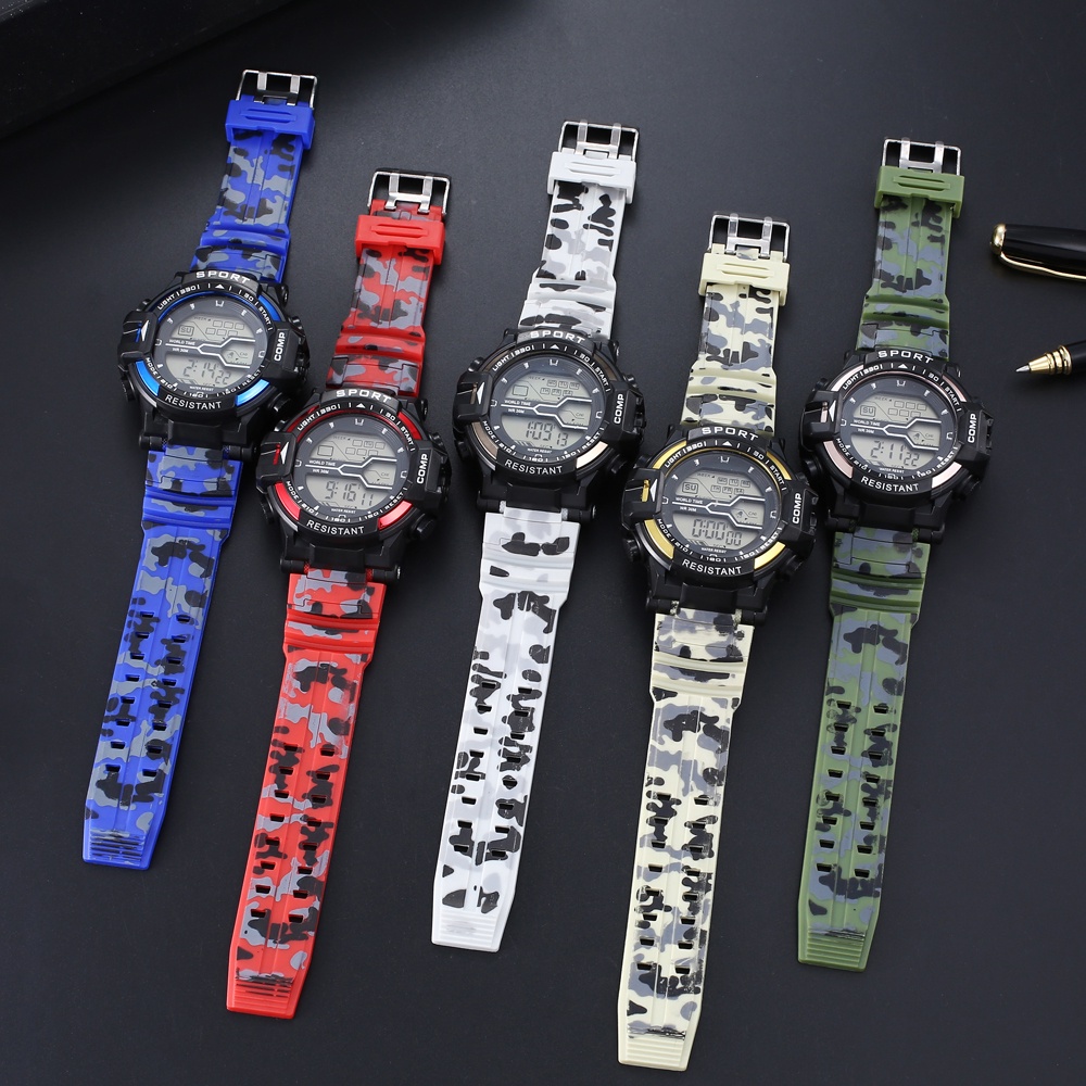 JAM TANGAN PRIA FASHION CASUAL SPORTS DIGITAL LED QUARTZ MEN WOMEN DIGITAL WATCH M02 M06 M87