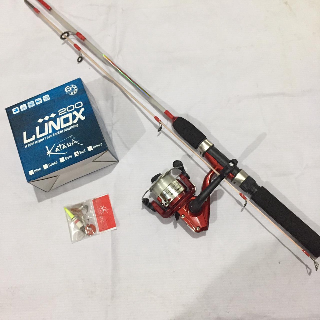 Set Pancing ikan mas Lunox Lengkap