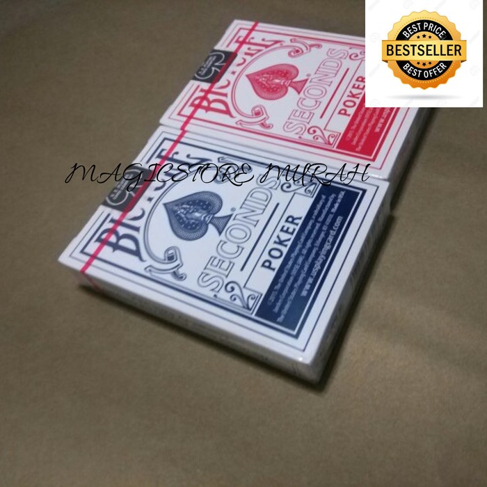 Kartu Aikatsu - Kartu Animal Kaiser - Kartu Remi Alat Sulap - Kartu Remi - Bicycle Second Poker Deck