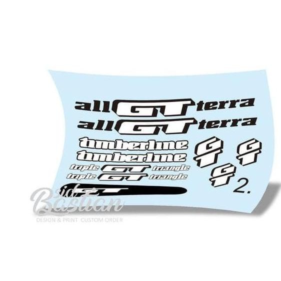 Hot Sale Sticker Sepeda Gt Timberline Hot Sale