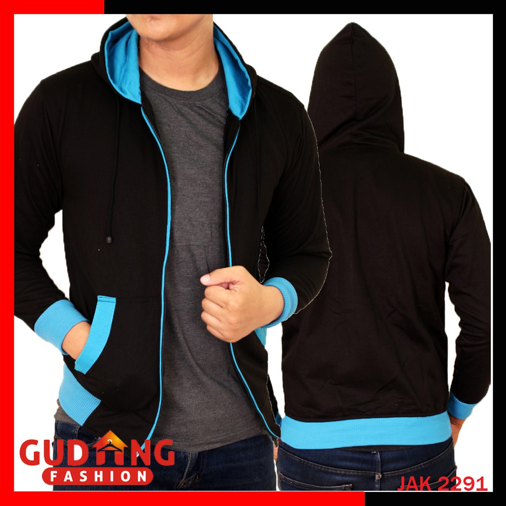 Jaket Pria Hoodie Keren Fleece JAK 2291