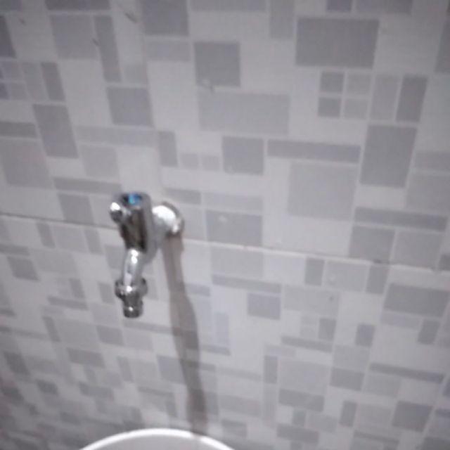 Kran Air Tembok Engkol Taman Cab - Keran Air Chrome Kamar Mandi Wc - Kran Tembok - Keran Tembok