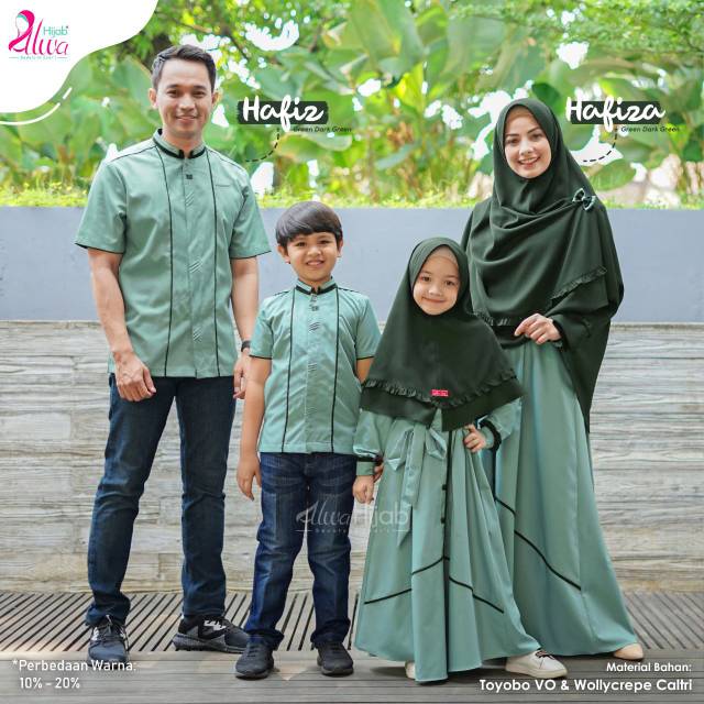 Serimbit keluarga/ hanya gamis set