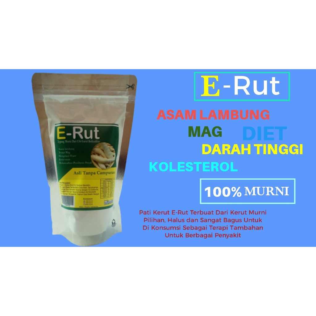 

Tepung Garut, Pati Kerut Murni Original 250 Gram