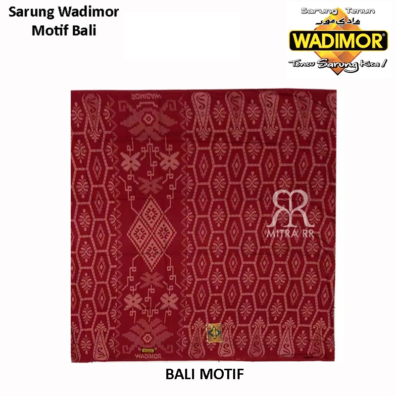 Sarung Wadimor Motif Bali Sarung Tenun Dewasa Satuan / Grosir