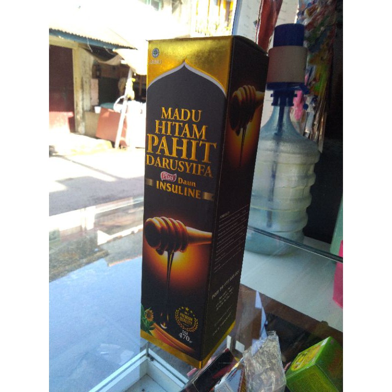

Madu hitam provolis insulin