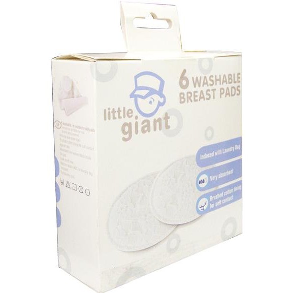 Little Giant Washable Breast Pad / Penyerap ASI Isi 6 Pcs