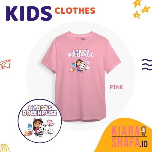 Kiarashafa - Baju Anak / Kaos Anak Gabby Dollhouse