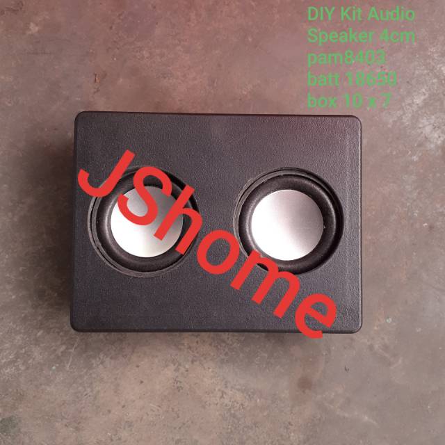 DIY Kit Audio Speaker Bluetooth Box Mini Uk Speaker 4 cm Siap Rakit