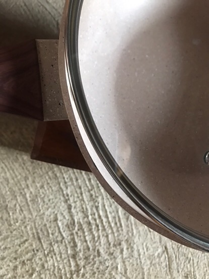 Bolde Wok Wajan 26 Cm + Glass Lid Granite Beige Series