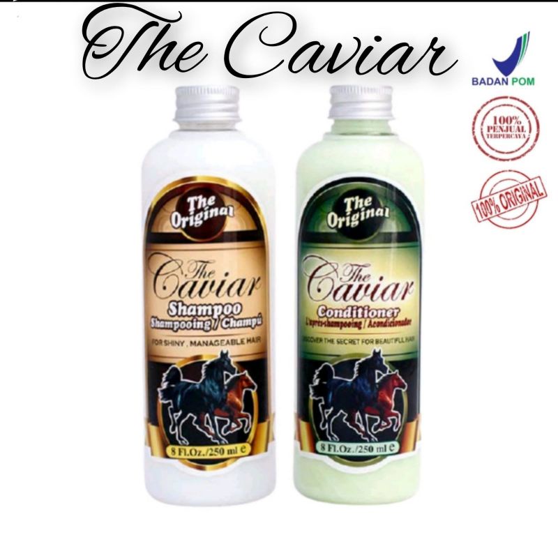 CAVIAR SHAMPO and CONDITIONER