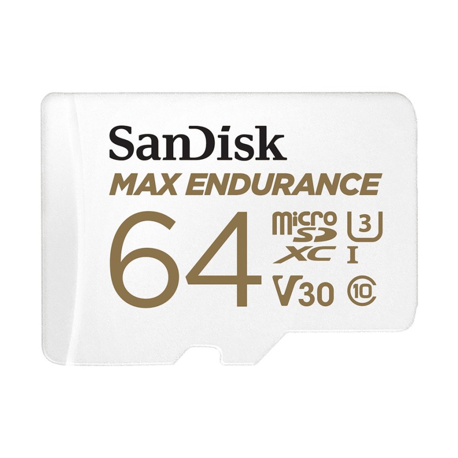 SanDisk Max Endurance Micro SD Card 64Gb 100MBps For CCTV / Dashcam