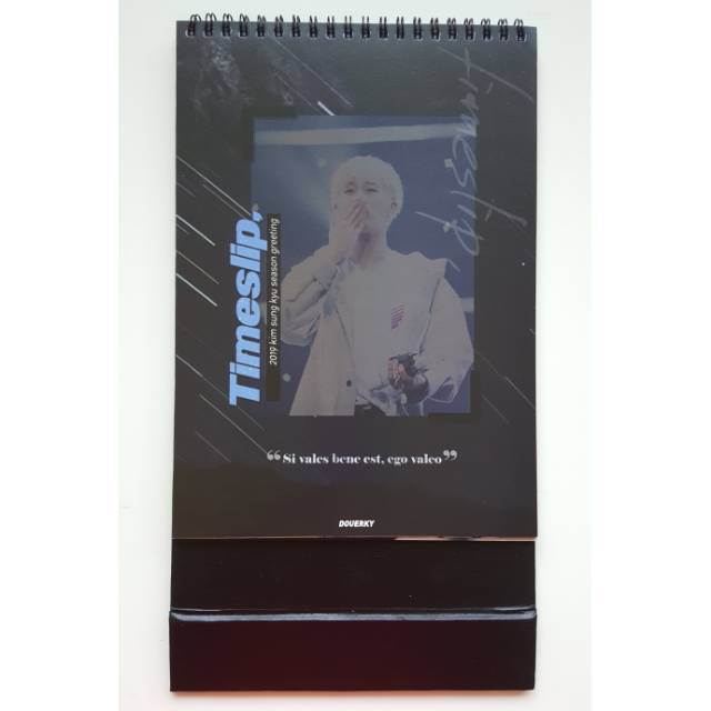 INFINITE KIM SUNGGYU DESK 2019 CALENDAR BY DOUERKY SUNGKYU
