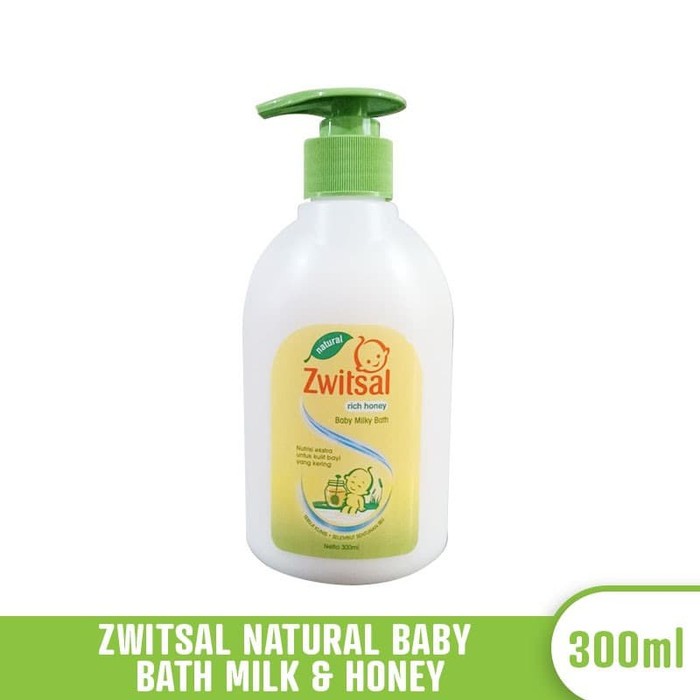 Jual ZWITSAL BABY MILKY BATH NATURAL RICH HONEY 300ML Shopee Indonesia