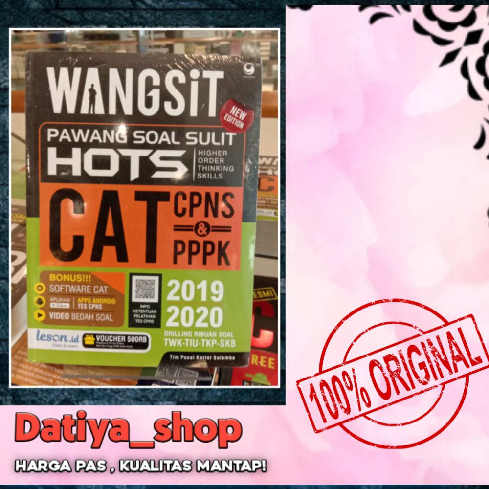 Wangsit Pawang Soal Sulit Cat Cpns Dan Pppk 2019 2020 Shopee Indonesia
