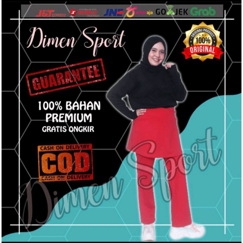 Celana Rok Senam Jumbo