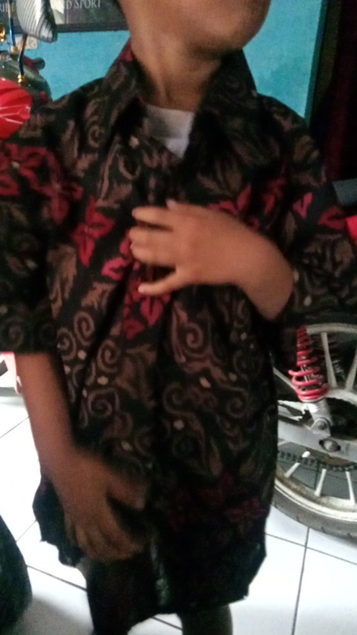 Couple Ruffle Keluarga Gamis Super Jumbo Big Size Xxxxxxl Ld 140 130 120 110 Batik Sarimbit Family