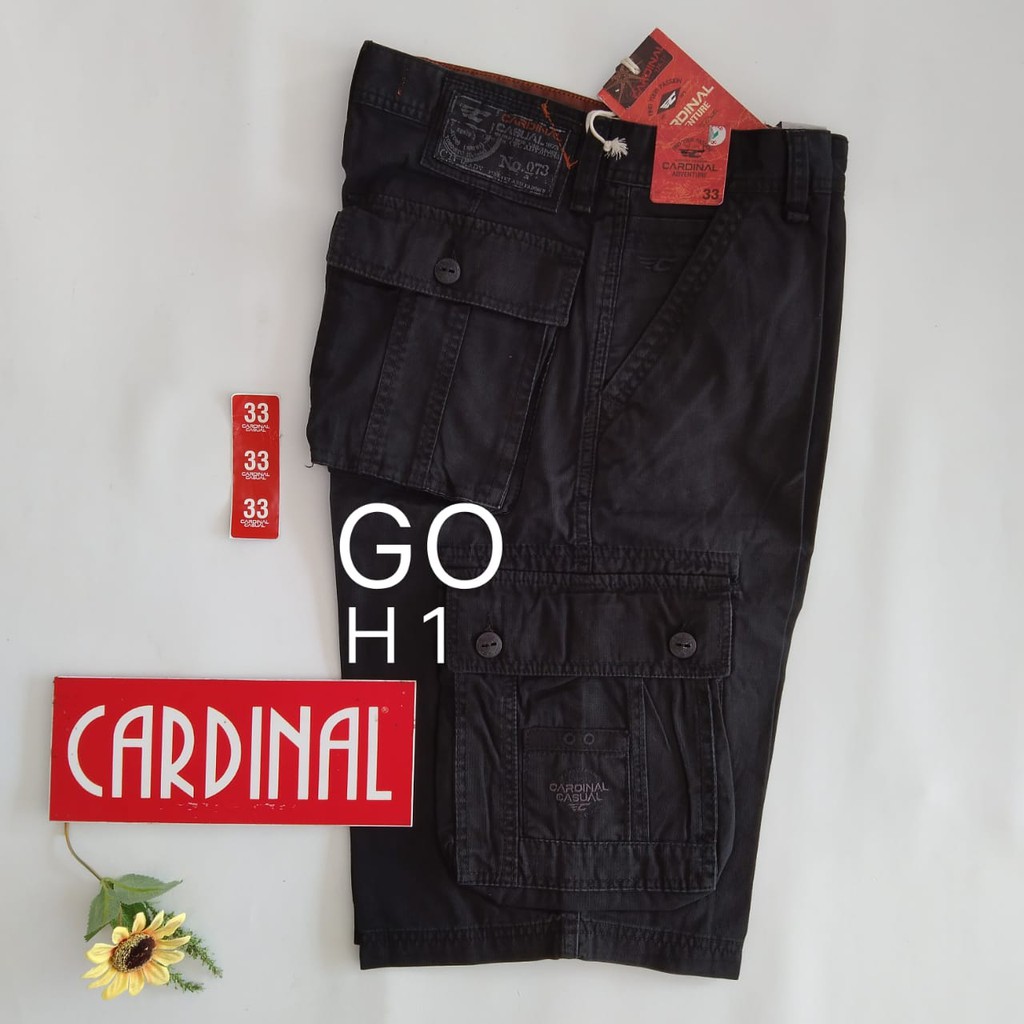 gof 33-KPL CARDINAL KEMPOL CASUAL Celana Pendek Cowok Celana Kempol Fashion Pria Brand Kekinian