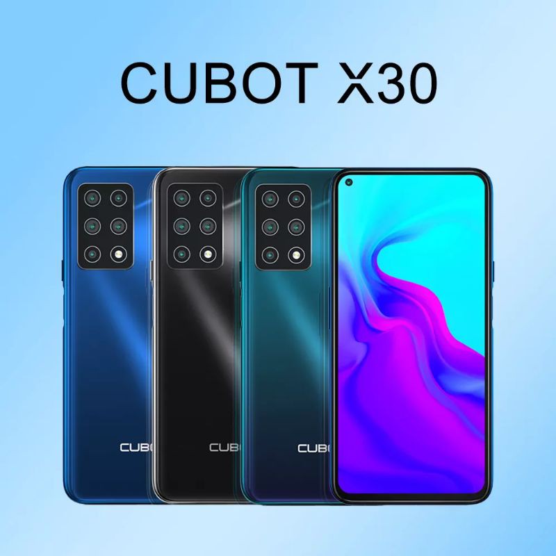 CUBOT X30 NFC 48MP Five Camera 8GB + 128GB/256GB