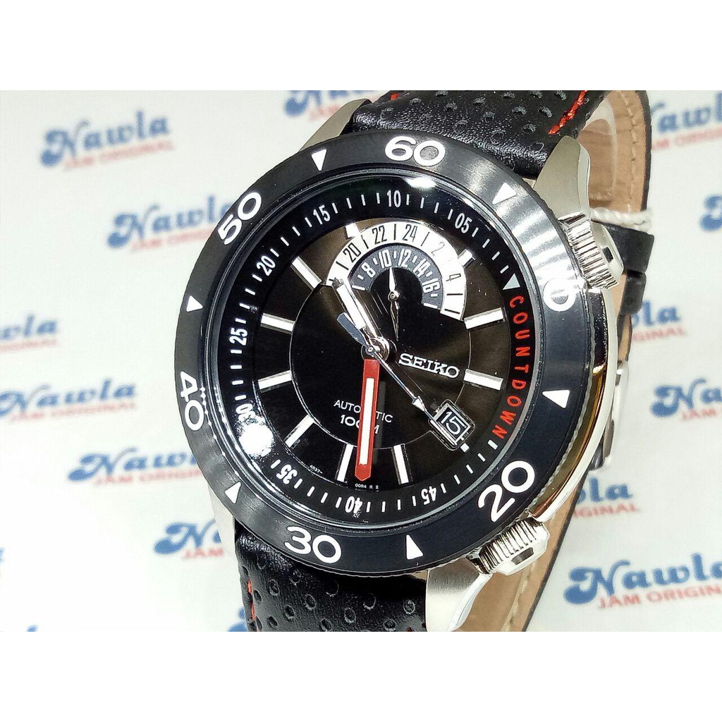 Seiko Superior Automatic SSA185K1 Calfskin Black | Jam Pria SSA185