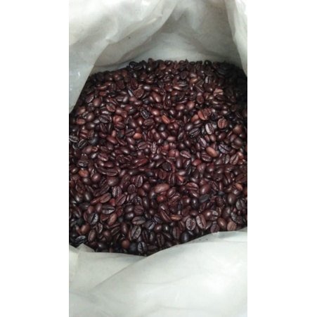 

1Kg Biji kopi hitam Robusta asli murni sangrai (Roasted bean) biji kopi sangrai Asli BOGOR | Homemade