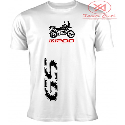 Premium T-Shirt - Kaos - Baju Cowo Keren Motorrad BMW R 1200 GS - Xavier Cloth - Best Quality