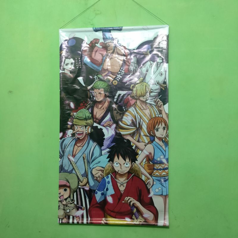 roll banner anime custom / poster gantung