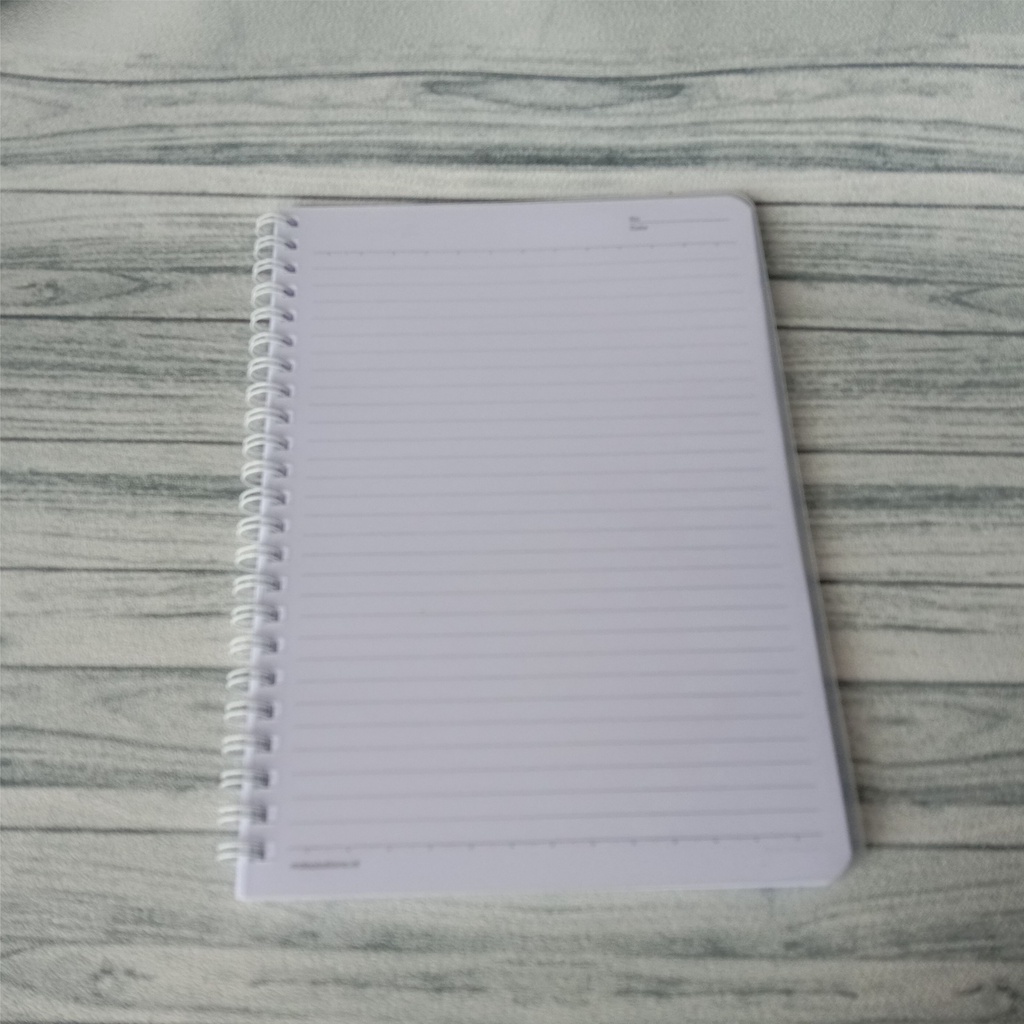 

Notebook Spiral Hard Cover Plastik A5 50 Lembar