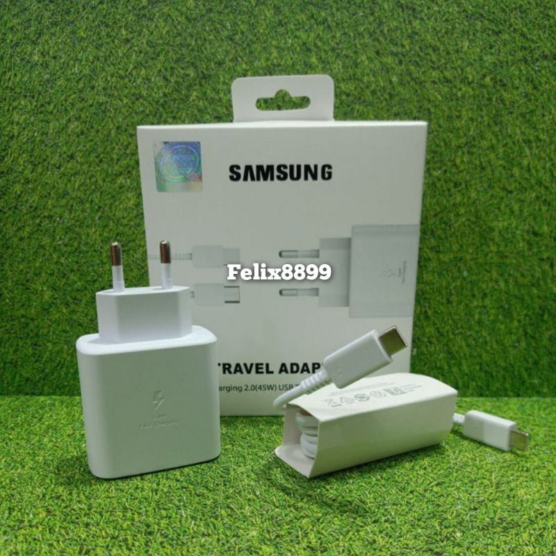 Charger Samsung Z Fold 2 Z Fold 3 Z Fold 4 45W 25W Super Fast charging USB C to C