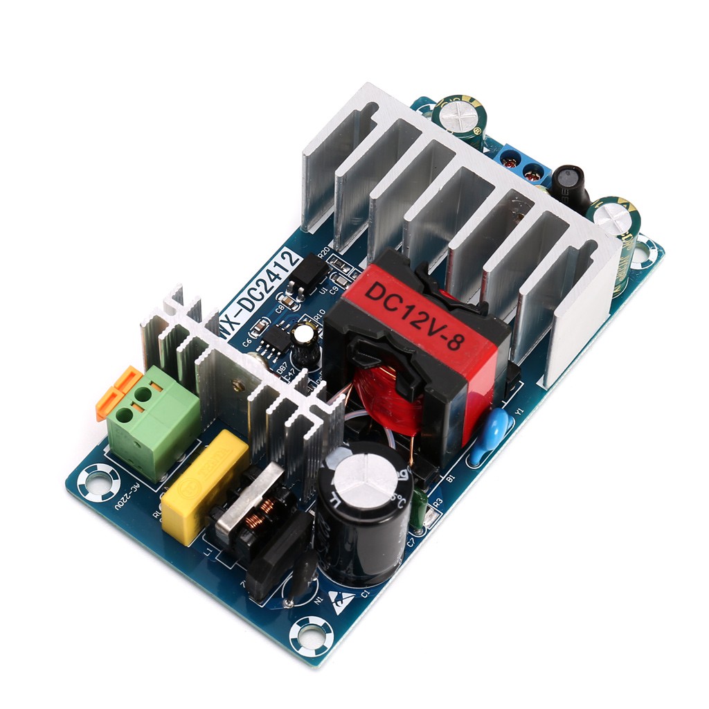 Papan Modul Switching Power Supply 6a-8a 12V 100W AC-DC