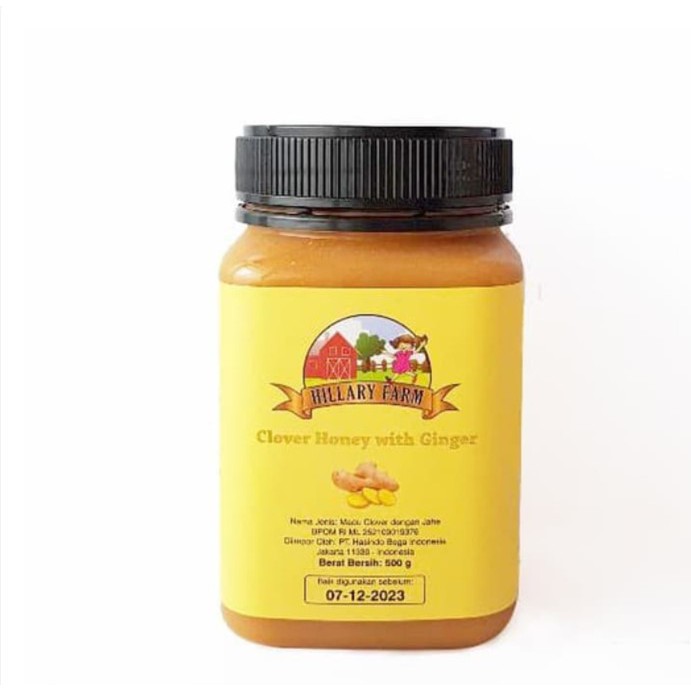 Hillary Farm Clover Honey with Ginger (Jahe)