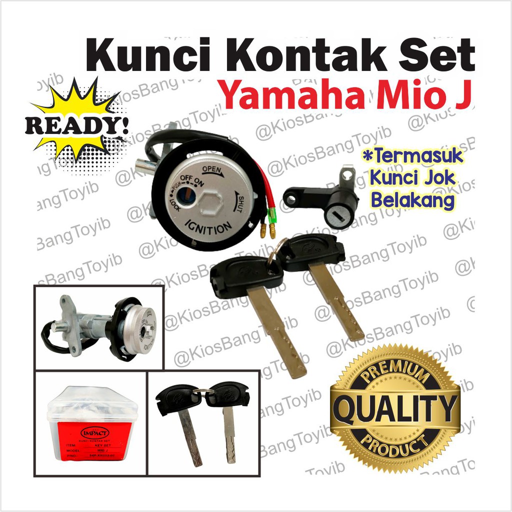 Kunci Kontak Set Kunci Jok Belakang Honda Grand Beat FI Yamaha Mio J ★IMPACT★