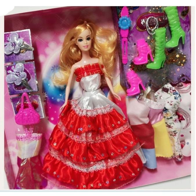 Mainan Boneka Barby Plus Aksesories 69-Ss