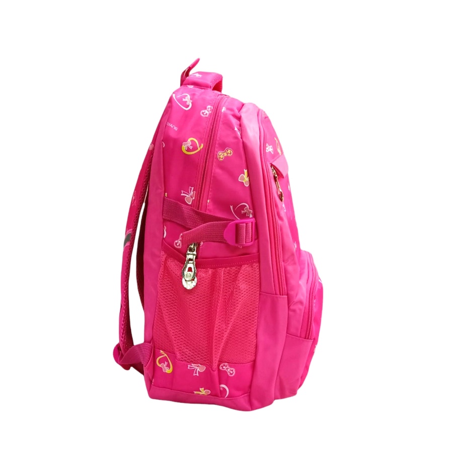 Tas Sekolah Anak Perempuan SD Ransel Love Powa HL 188-11 Import + Free Pensil Case - Skoola