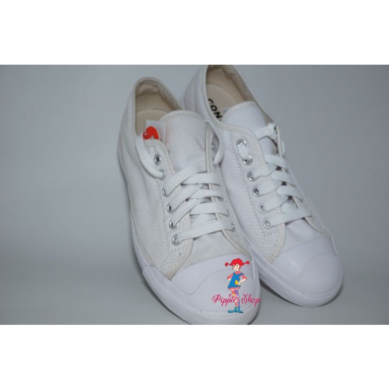 Converse jack purcell LP LS OX. converse 570482C. sepatu sneakers converse white original
