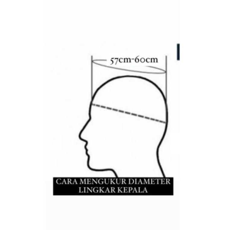 Helm Bogo Retro Helem SNI Motif BTS ARMY Dewasa RemajaFull Leher –NJK.712338