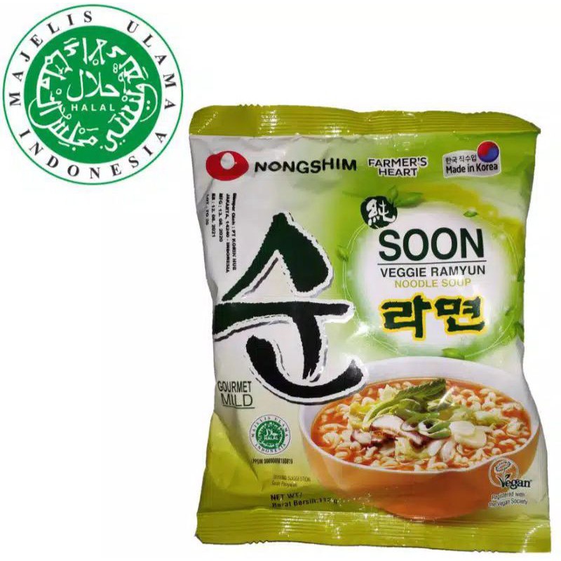 

SOON VEGGIE RAMYUN . HALAL