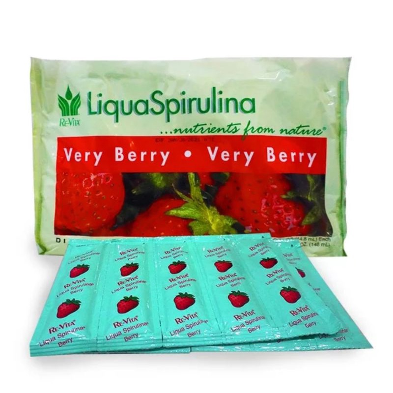 liqua spirulina liqua health verry berry vegetarian