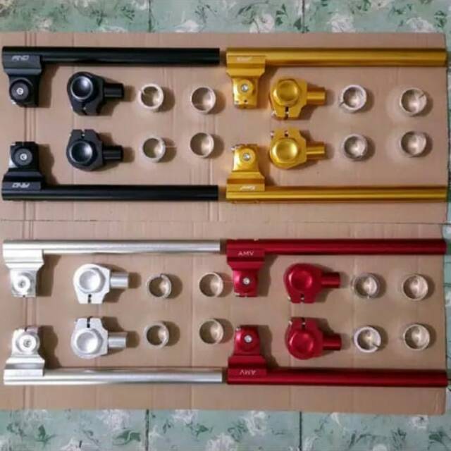 Stang jepit clip on untuk semua tipe moge / fu / sonic /