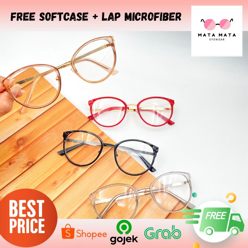 Frame Kacamata Premium SORA Kacamata Dewasa Unisex Kacamata Wanita Kacamata Pria