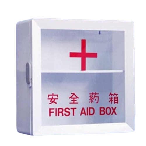 Tempat Penyimpanan Obat P3K / First Aid Box 2 Rak Kotak box Medis Emergency Dinding Maspion PLA BM A018