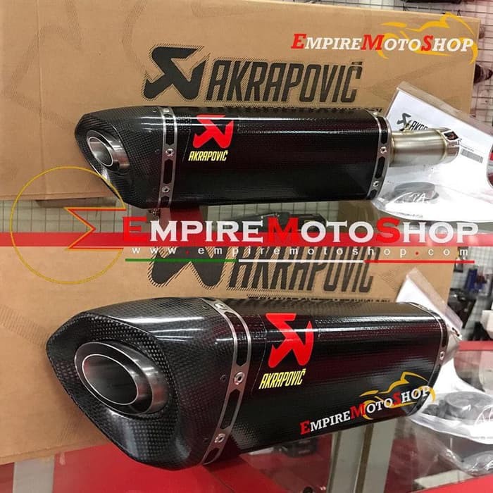 Knalpot Akrapovic Ninja 250 Fi 2018 Ninja 400 Slip On Original