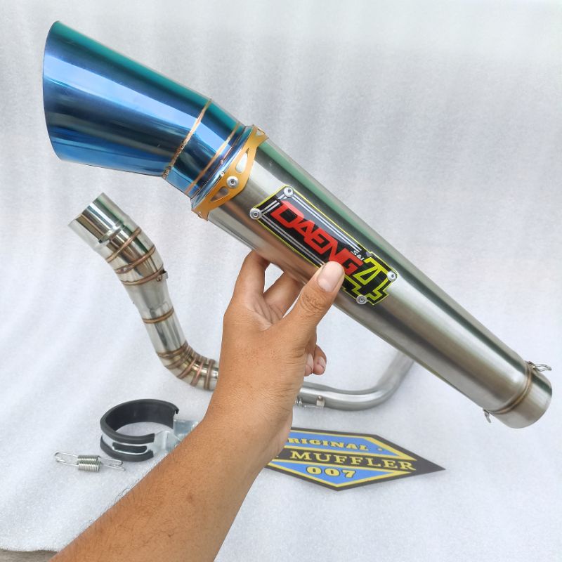 Knalpot DAENG4 DAENG SAI4 VARIO BEAT SCOOPY SPIN 125