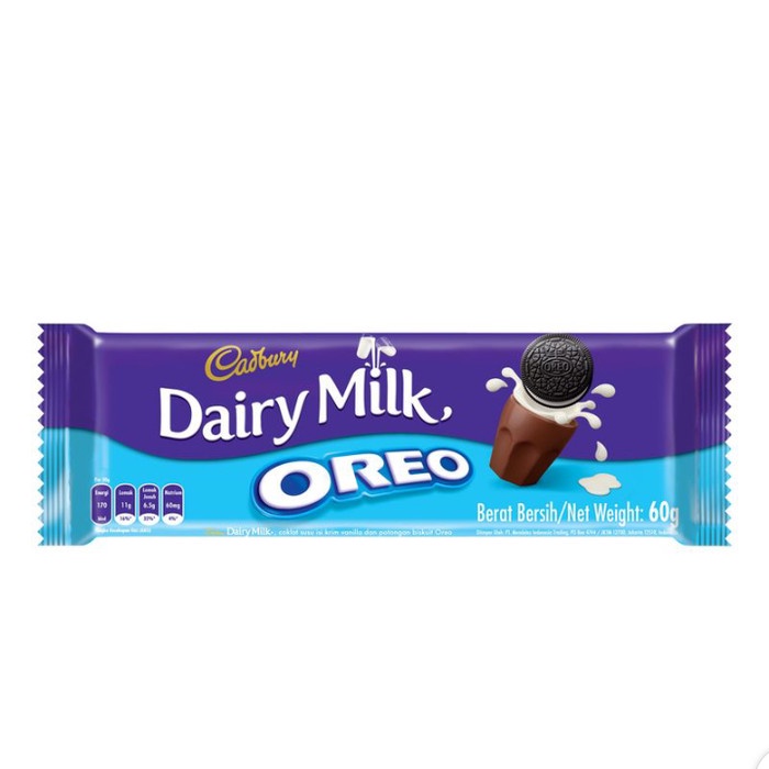 

CADBURY DAIRY MILK OREO 60G