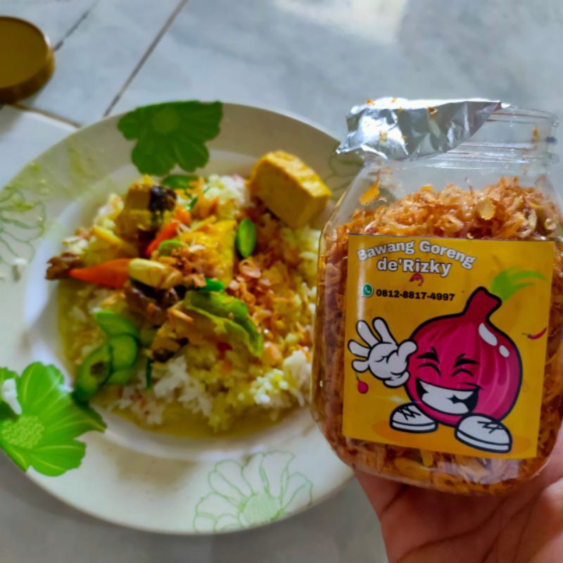 

BAWANG GORENG ASLI BREBES MURAH TANPA CAMPURAN 135G