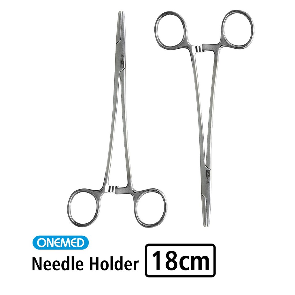 Onemed Needle Holder Stainless Steel 18cm