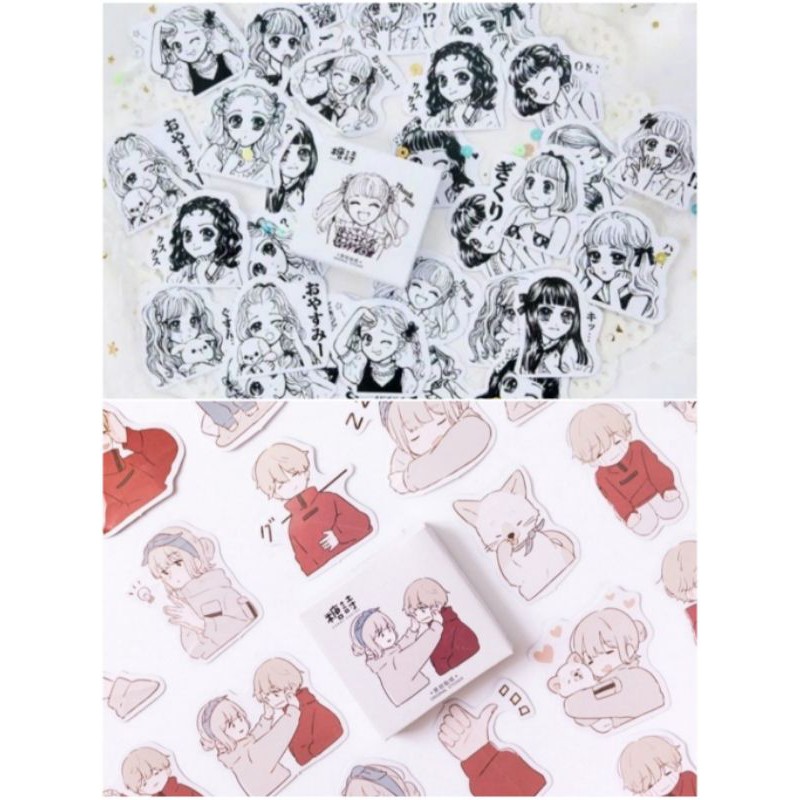 

Stiker Desain Comic Girl isi 45Pcs (RA47)