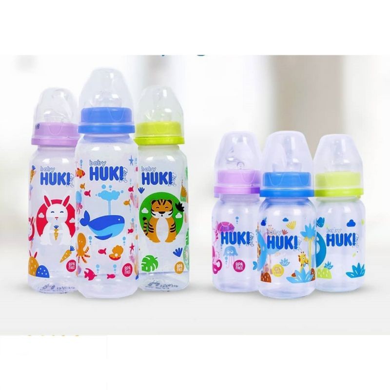 tokolima9 - HUKI BABY BOTOL SUSU 120ml 240ml